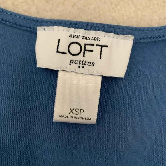 ANN Taylor LOFT - Ruffle midi Dress, XSP - Picture 8 of 10